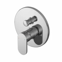 Nuie Binsey Polished Chrome Manual Shower Valve With Diverter - BINMV12