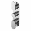 Nuie Binsey Polished Chrome Triple Concealed Thermostatic Shower Valve With Diverter - BINTR03 2 Nuie Binsey Polished Chrome Triple Concealed Thermostatic Shower Valve With Diverter - BINTR03 -Bathroom Products Sales Store nuie binsey polished chrome triple concealed thermostatic shower valve with diverter bintr03 35879.1666714364