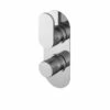 Nuie Binsey Polished Chrome Twin Concealed Thermostatic Shower Valve With Diverter - BINTW02 -Bathroom Products Sales Store nuie binsey polished chrome twin concealed thermostatic shower valve with diverter bintw02 73610.1666714365