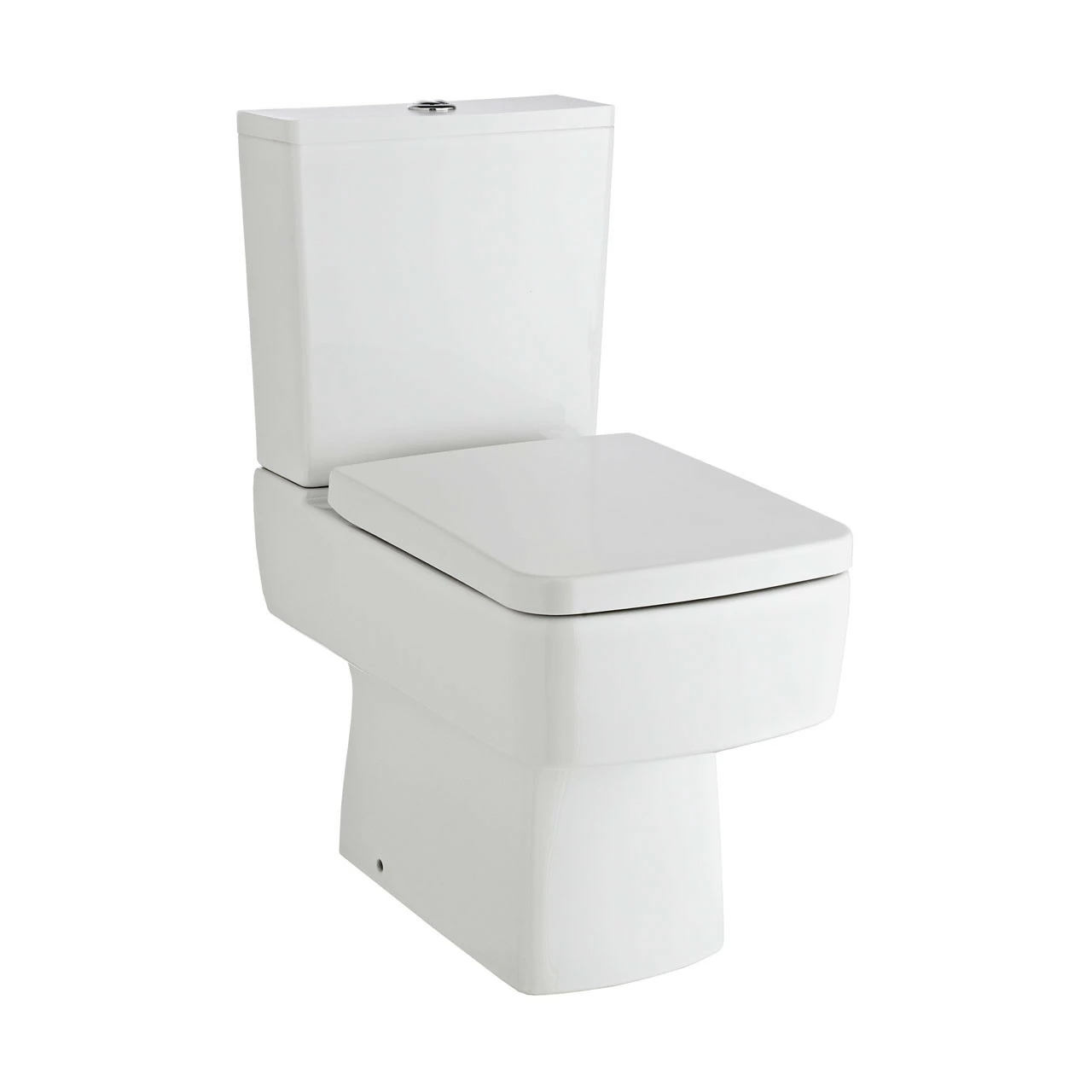 Nuie Bliss Semi Flush To Wall Compact Toilet - CBL008 - Image 4