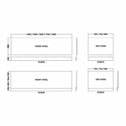 Nuie Classic White 1700mm Front Bath Panel With Plinth - BPR105 13 Nuie Classic White 1700mm Front Bath Panel With Plinth - BPR105 -Bathroom Products Sales Store nuie classic white 1700mm front bath panel with plinth bpr105 six 80680.1652443028