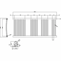 Nuie Curved Ladder Anthracite 1150mm X 500mm Heated Towel Rail - MTY104 7 Nuie Curved Ladder Anthracite 1150mm X 500mm Heated Towel Rail - MTY104 -Bathroom Products Sales Store nuie curved ladder anthracite 1150mm x 500mm heated towel rail mty104 three 18113.1652443500