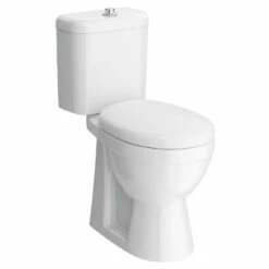 Nuie Doc M Comfort Height Toilet Pan With Cistern And Seat - DOCMP100