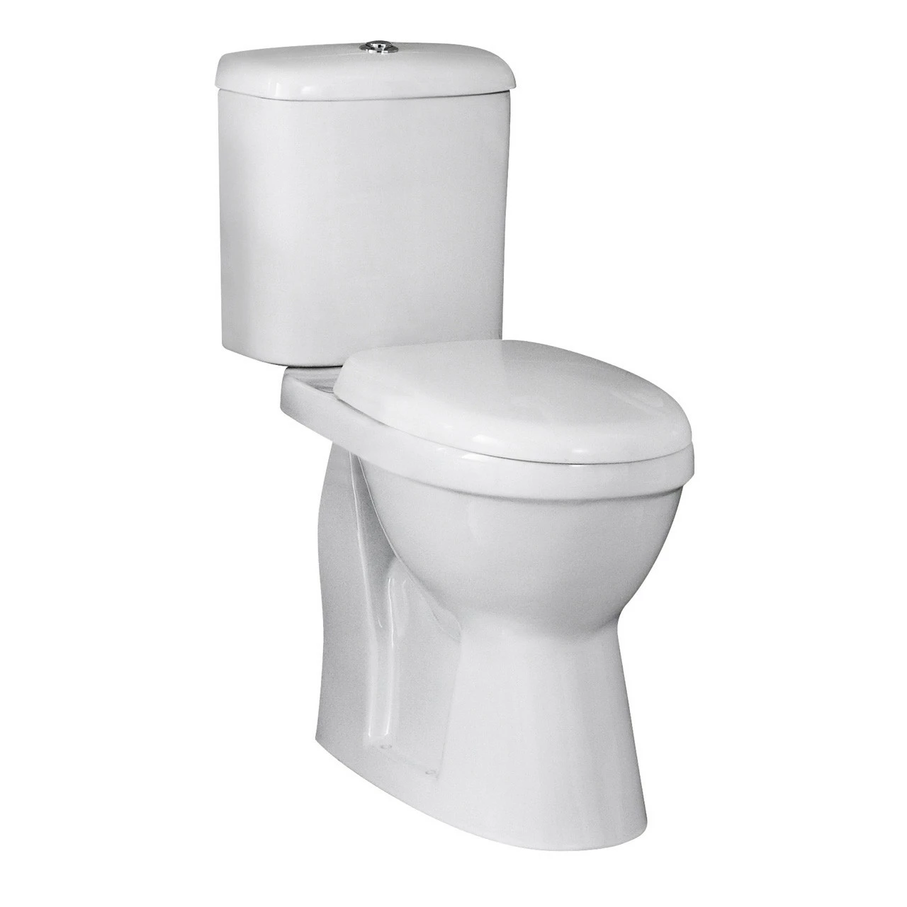 Nuie DOC M Comfort Height Toilet Pan With Cistern And Toilet Seat - NCS500