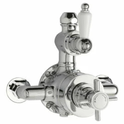 Nuie Edwardian Twin Exposed Shower Valve - A3056