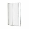 Nuie Ella 1200mm Sliding Shower Door With Square Satin Chrome Handle - ERSL12H5