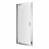 Nuie Ella 760mm Pivot Shower Door With Square Satin Chrome Handle - ERPD76H5 -Bathroom Products Sales Store nuie ella 760mm pivot shower door with square satin chrome handle erpd76h5 82657.1666714471