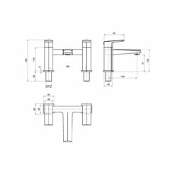 Nuie Hardy Bath Filler Tap - HDY303 7 Nuie Hardy Bath Filler Tap - HDY303 -Bathroom Products Sales Store nuie hardy bath filler tap hdy303 two 52564.1652443249