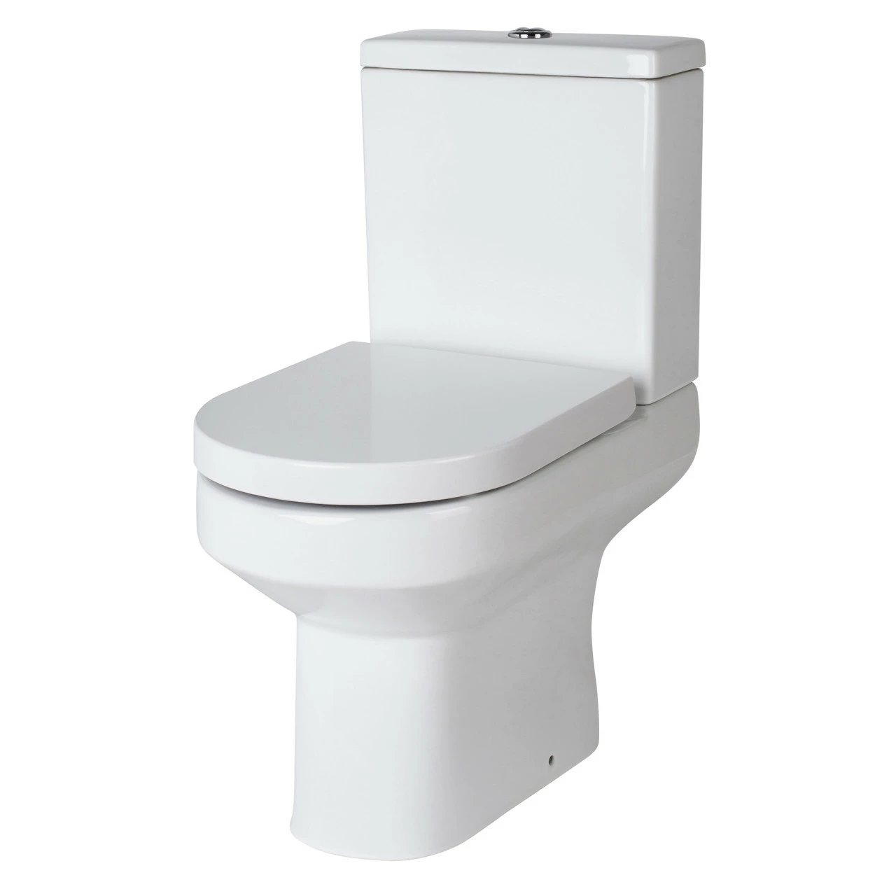 Nuie Harmony Semi Flush To Wall Toilet Pan And Cistern - CHM003 3 Nuie Harmony Semi Flush To Wall Toilet Pan And Cistern - CHM003