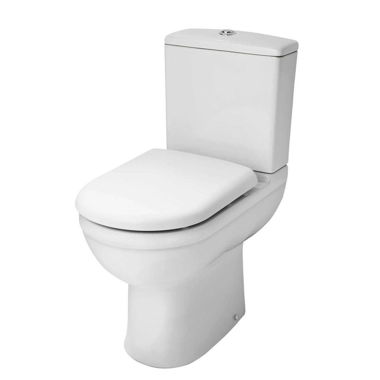 Nuie Ivo Comfort Height Close Coupled Toilet Pan And Cistern - NCS251