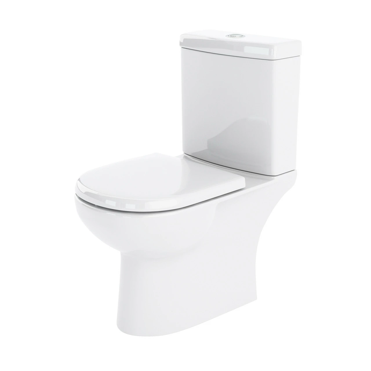 Nuie Lawton Close Coupled Toilet Pan And Cistern - CLW002 3 Nuie Lawton Close Coupled Toilet Pan And Cistern - CLW002