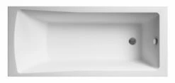 Nuie Linton 1700mm X 700mm Square Single Ended Bath - NBA409