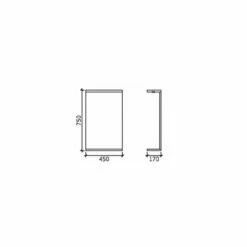 Nuie Mayford Gloss White 450mm Mirror With 1 Light - PRC111 -Bathroom Products Sales Store nuie mayford gloss white 450mm mirror with 1 light prc111 four 46316.1652443683