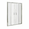 Nuie Pacific 1500mm Double Sliding Shower Door With Rounded Polished Chrome Handle - AQSLD15H3 2 Nuie Pacific 1500mm Double Sliding Shower Door With Rounded Polished Chrome Handle - AQSLD15H3 -Bathroom Products Sales Store nuie pacific 1500mm double sliding shower door with rounded polished chrome handle aqsld15h3 77073.1666714397
