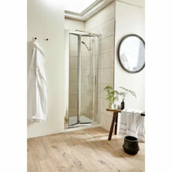 Nuie Pacific 700mm Bi-Fold Shower Door - AQBD7