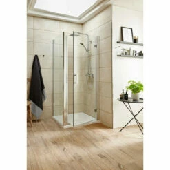 Nuie Pacific 900mm Hinged Shower Door - AQHD90 -Bathroom Products Sales Store nuie pacific 900mm hinged shower door aqhd90 three 71693.1652442860