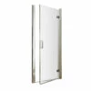 Nuie Pacific 900mm Hinged Shower Door With Rounded Polished Chrome Handle - AQHD90H3 -Bathroom Products Sales Store nuie pacific 900mm hinged shower door with rounded polished chrome handle aqhd90h3 90483.1666714504