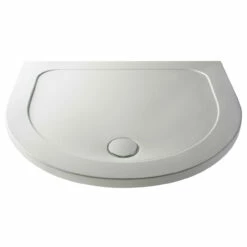 Nuie Pearlstone 1050mm X 950mm D Shape Shower Tray - NTP095 -Bathroom Products Sales Store nuie pearlstone 1050mm x 950mm d shape shower tray ntp095 three 15676.1652443564