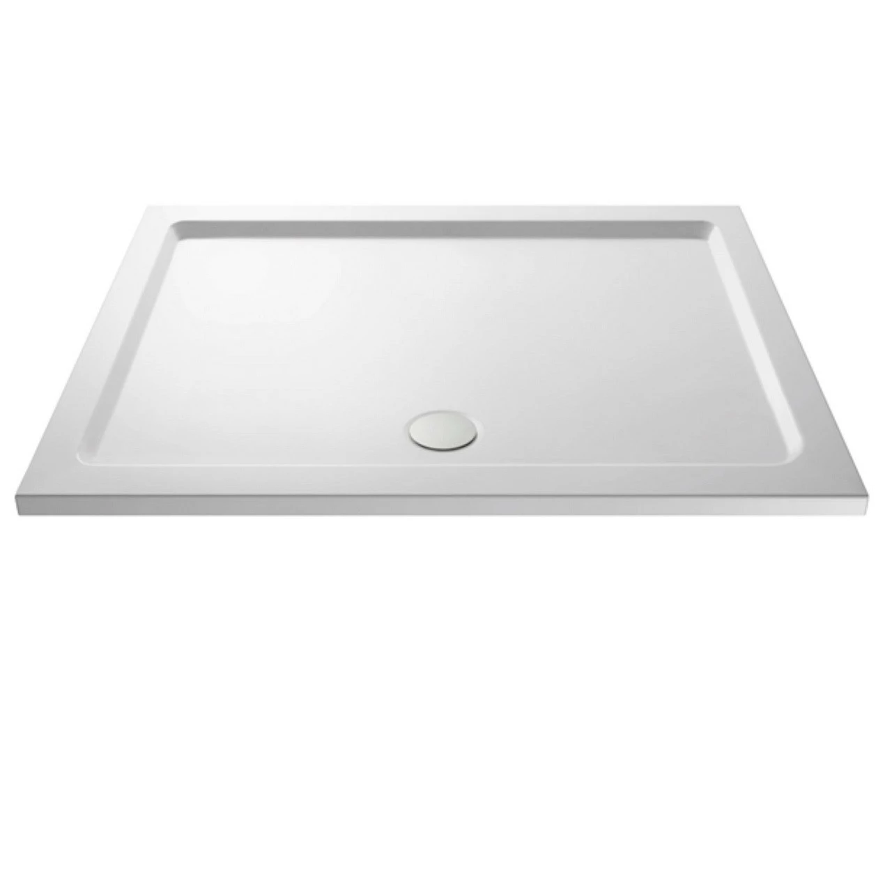 Nuie Pearlstone 1500mm X 760mm Rectangular Shower Tray With Centre Edge Waste - NTP042 - Image 3