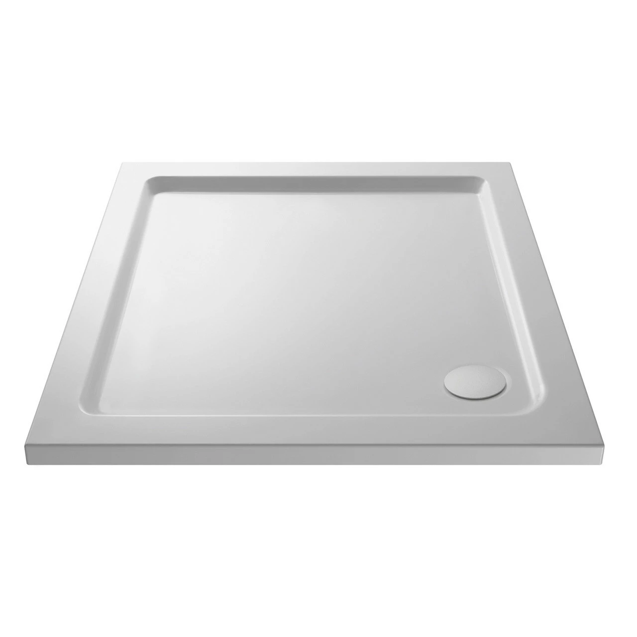 Nuie Pearlstone 700mm X 700mm Square Shower Tray With Corner Waste - NTP002 5 Nuie Pearlstone 700mm X 700mm Square Shower Tray With Corner Waste - NTP002 - Image 3