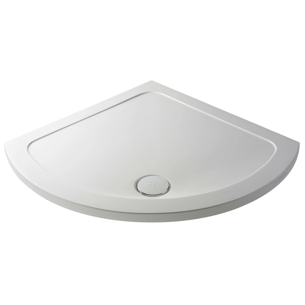 Nuie Pearlstone 850mm X 850mm Quadrant Shower Tray - NTP090 - Image 3