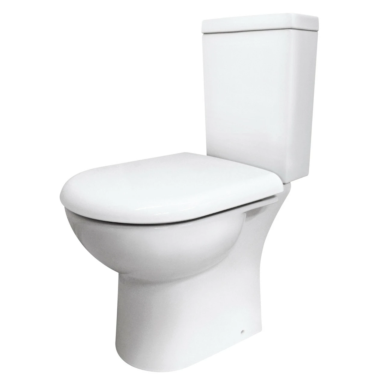 Nuie Provost Semi Flush To Wall Toilet Pan And Cistern - CKN003