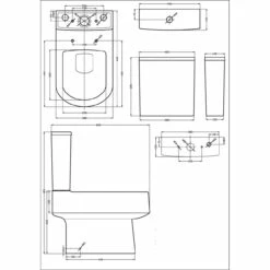 Nuie Provost Semi Flush To Wall Toilet Pan And Cistern - CPV006 7 Nuie Provost Semi Flush To Wall Toilet Pan And Cistern - CPV006 -Bathroom Products Sales Store nuie provost semi flush to wall toilet pan and cistern cpv006 three 51246.1652443153