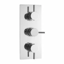 Nuie Quest Triple Thermostatic Shower Valve With Diverter - QUEV56 -Bathroom Products Sales Store nuie quest triple thermostatic shower valve with diverter quev56 five 76537.1652443722