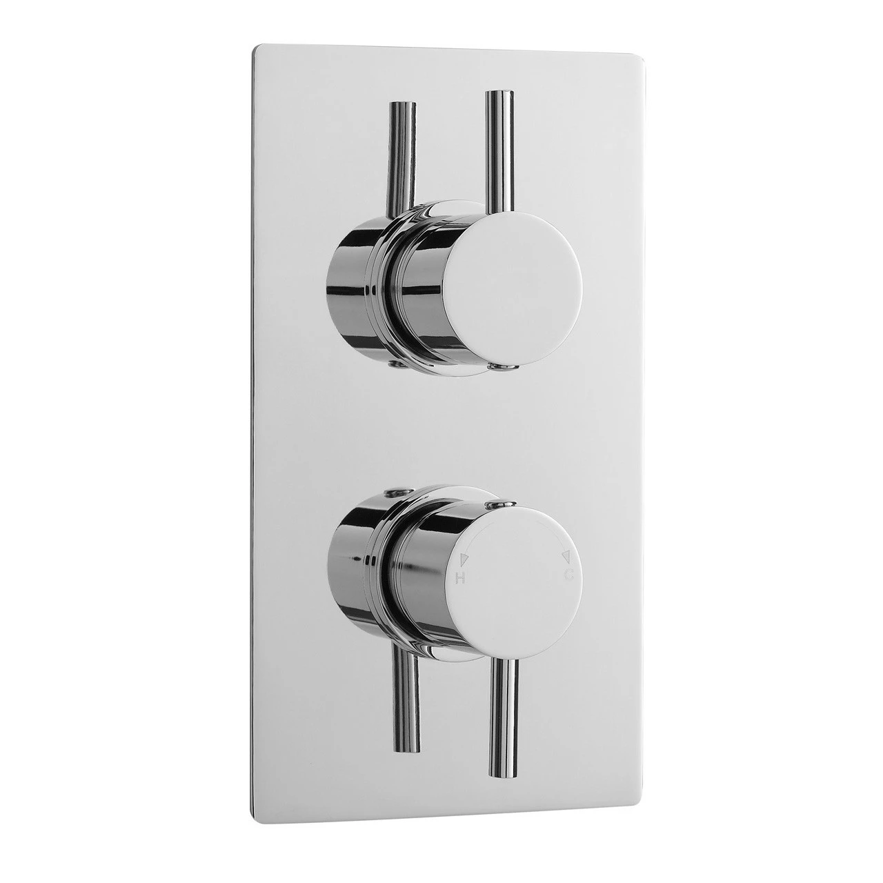 Nuie Quest Twin Concealed Thermostatic Shower Valve - QUEV51 3 Nuie Quest Twin Concealed Thermostatic Shower Valve - QUEV51