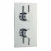 Nuie Quest Twin Thermostatic Shower Valve With Diverter - QUEV52 -Bathroom Products Sales Store nuie quest twin thermostatic shower valve with diverter quev52 44833.1652443721