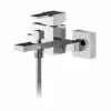 Nuie Sanford Polished Chrome Wall Mounted Bath Shower Mixer Tap And Kit - SAN316 2 Nuie Sanford Polished Chrome Wall Mounted Bath Shower Mixer Tap And Kit - SAN316 -Bathroom Products Sales Store nuie sanford polished chrome wall mounted bath shower mixer tap and kit san316 15959.1666714522