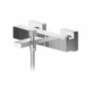 Nuie Sanford Polished Chrome Wall Mounted Thermostatic Bath Shower Mixer Tap - SAN005 2 Nuie Sanford Polished Chrome Wall Mounted Thermostatic Bath Shower Mixer Tap - SAN005 -Bathroom Products Sales Store nuie sanford polished chrome wall mounted thermostatic bath shower mixer tap san005 71668.1666714520
