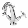 Nuie Selby Polished Chrome Traditional Crosshead Mono Basin Mixer Tap With Pop-up Waste- SEL305DX -Bathroom Products Sales Store nuie selby polished chrome traditional crosshead mono basin mixer tap with pop up waste sel305dx 21183.1666714535