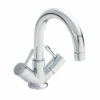 Nuie Series 2 Chrome Mono Basin Mixer Tap With Swivel Spout - FJ317 1 Nuie Series 2 Chrome Mono Basin Mixer Tap With Swivel Spout - FJ317 -Bathroom Products Sales Store nuie series 2 chrome mono basin mixer tap with swivel spout fj317 14899.1652443226