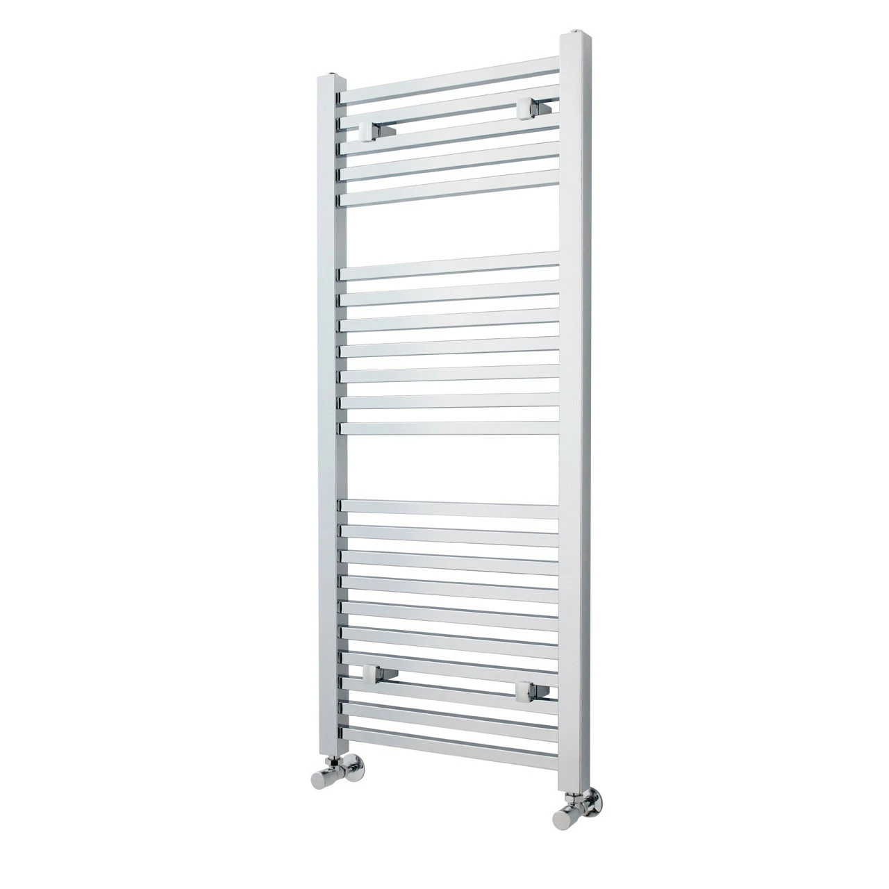 Nuie Square Ladder Chrome 1200mm X 500mm Heated Towel Rail - MTY109