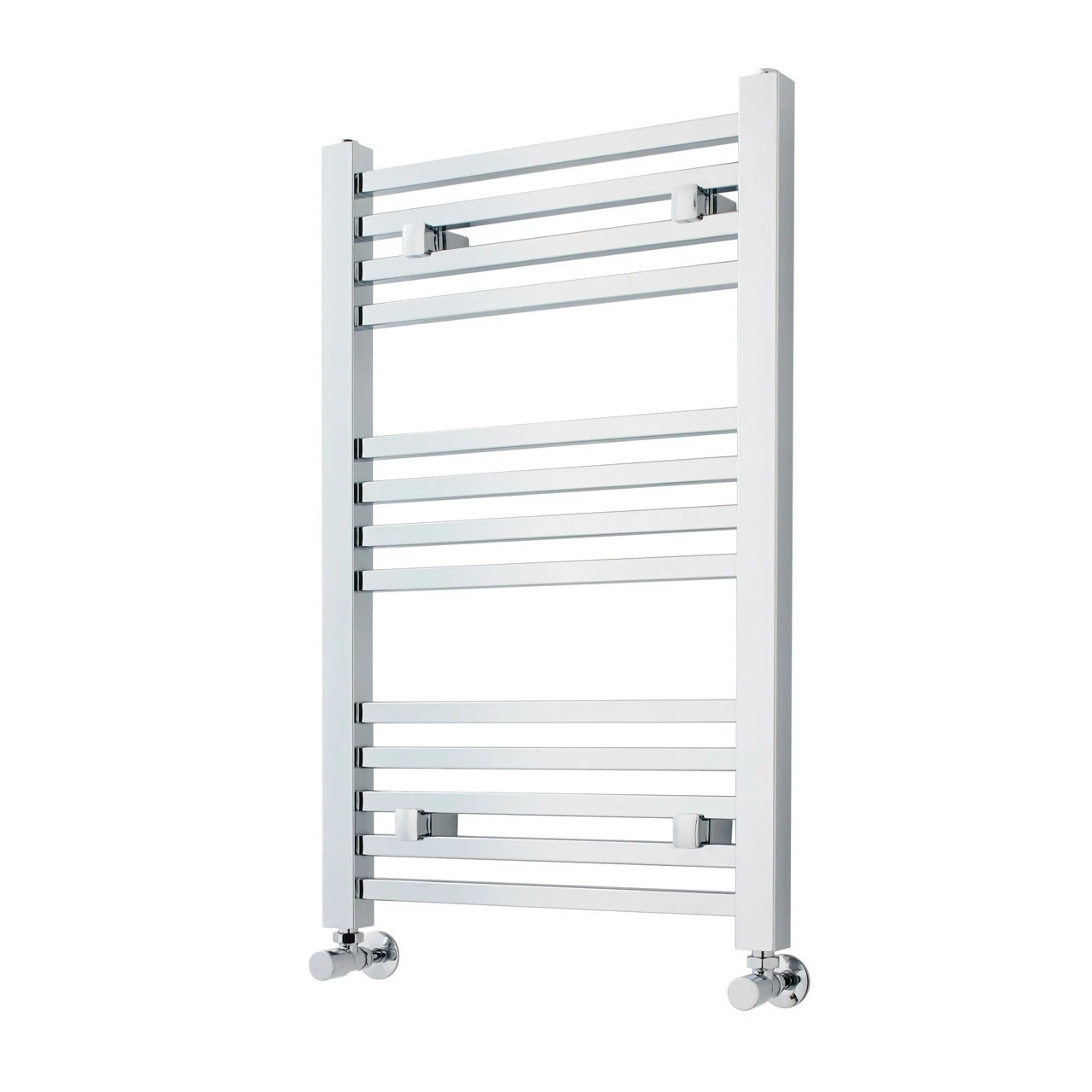 Nuie Square Ladder Chrome 800mm X 500mm Heated Towel Rail - MTY108