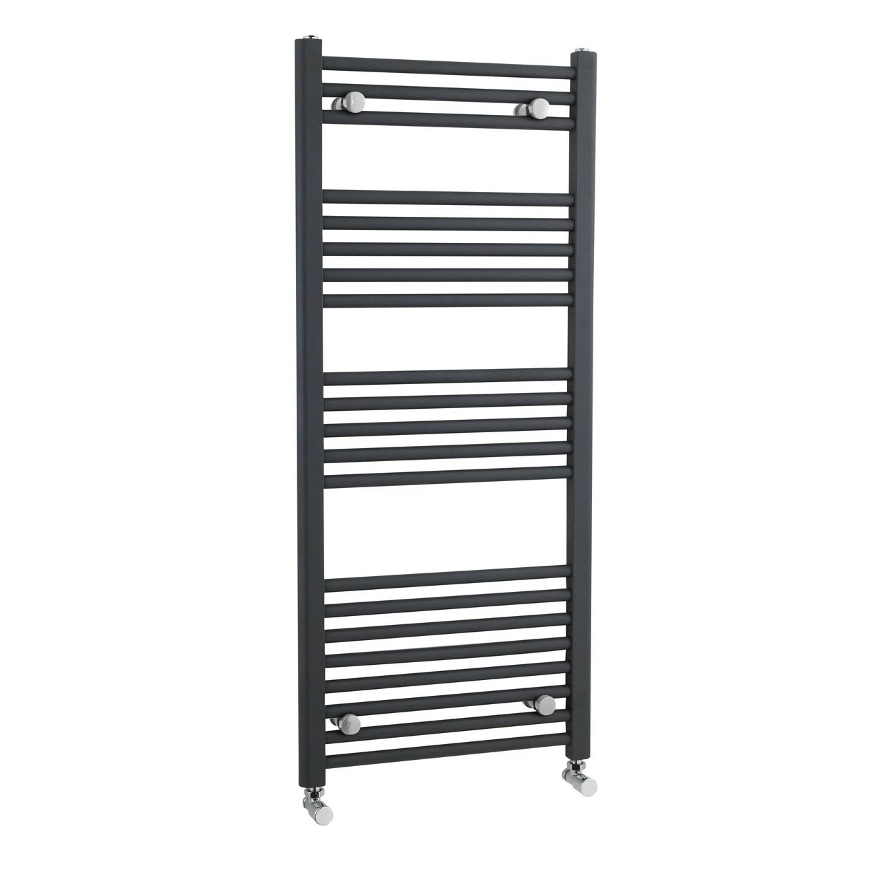 Nuie Straight Ladder Anthracite 1150mm X 500mm Heated Towel Rail - MTY105 3 Nuie Straight Ladder Anthracite 1150mm X 500mm Heated Towel Rail - MTY105