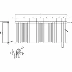 Nuie Straight Ladder Anthracite 1150mm X 500mm Heated Towel Rail - MTY105 5 Nuie Straight Ladder Anthracite 1150mm X 500mm Heated Towel Rail - MTY105 -Bathroom Products Sales Store nuie straight ladder anthracite 1150mm x 500mm heated towel rail mty105 two 73742.1652443500