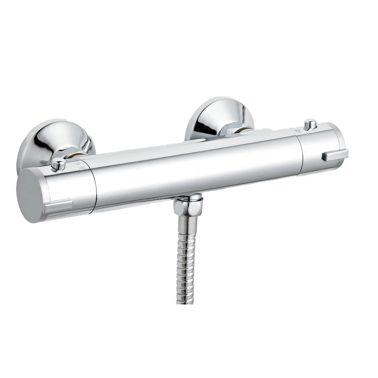 Nuie Thermostatic Shower Bar Valve With Bottom Outlet - VBS001 3 Nuie Thermostatic Shower Bar Valve With Bottom Outlet - VBS001