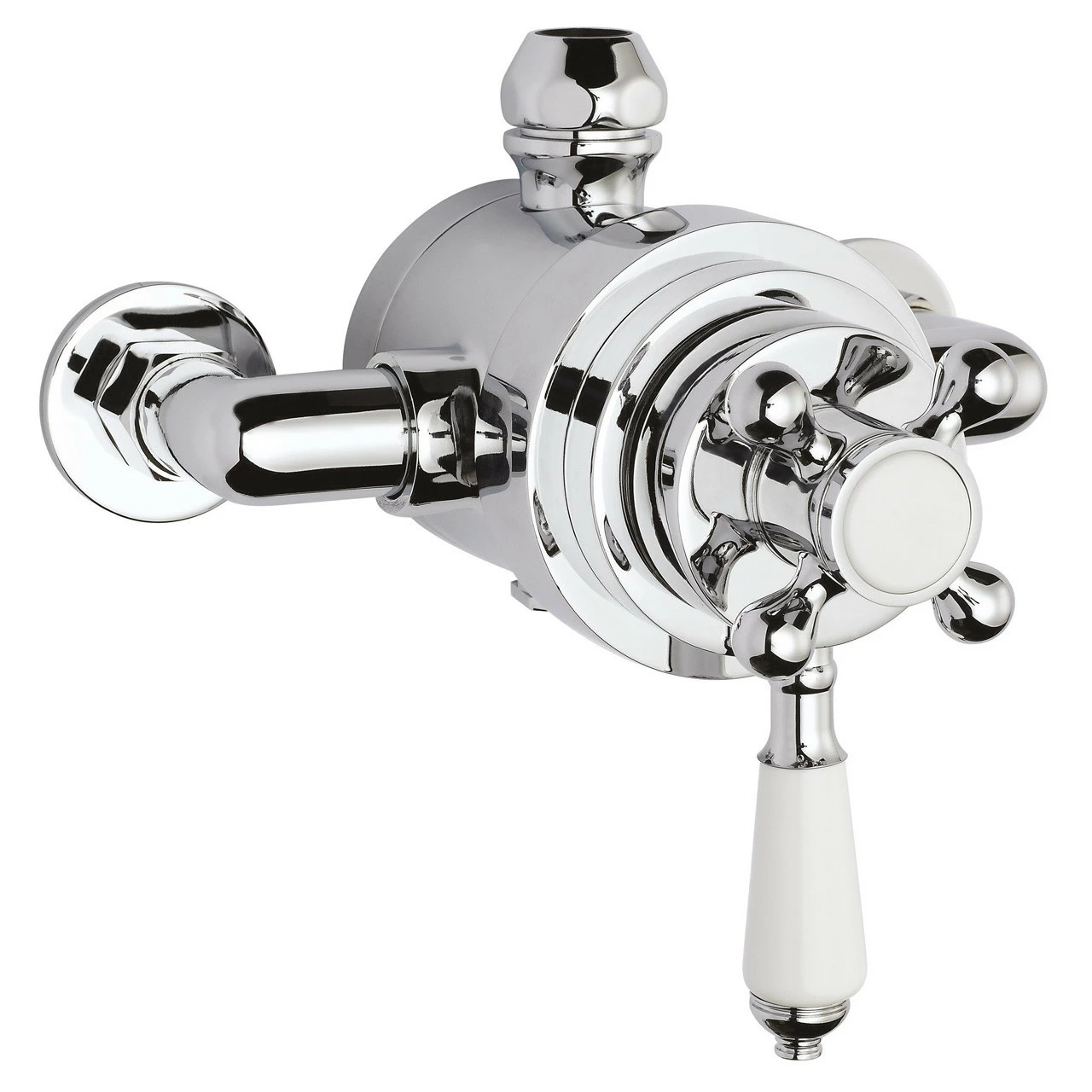 Nuie Victorian Dual Exposed Thermostatic Shower Valve - A3091E 3 Nuie Victorian Dual Exposed Thermostatic Shower Valve - A3091E