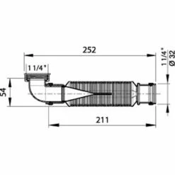 Nuie Waste Trap For Furniture Basins - E325 -Bathroom Products Sales Store nuie waste trap for furniture basins e325 two 25310.1652443192