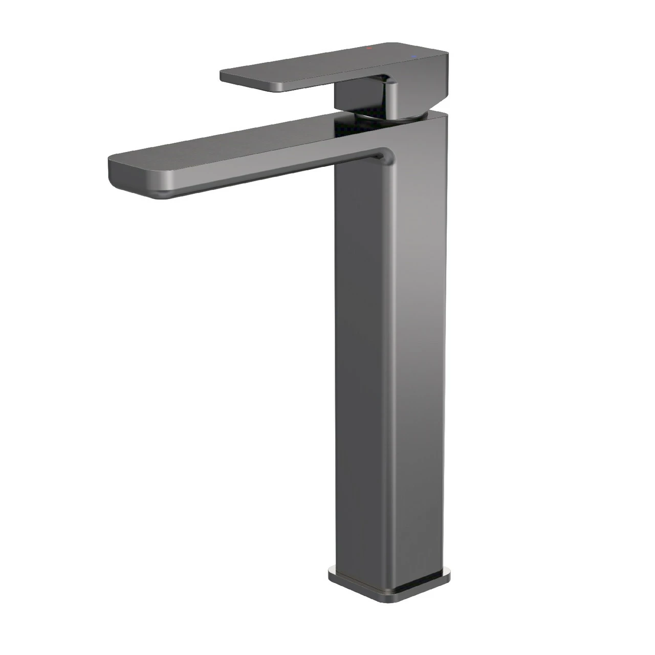 Nuie Windon Brushed Gunmetal High Rise Basin Mixer Tap - WIN770