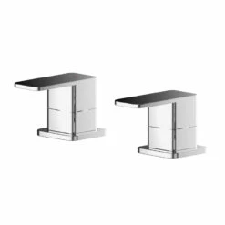 Nuie Windon Polished Chrome 3/4 Inch Side Valves - WIN308