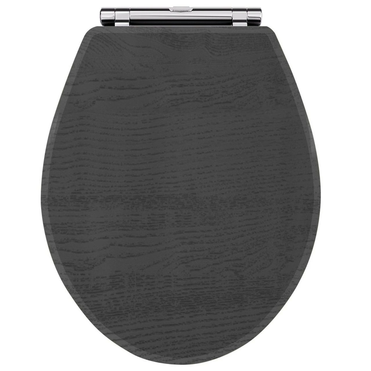 Nuie York Royal Grey Soft Close Toilet Seat - OLF499 3 Nuie York Royal Grey Soft Close Toilet Seat - OLF499