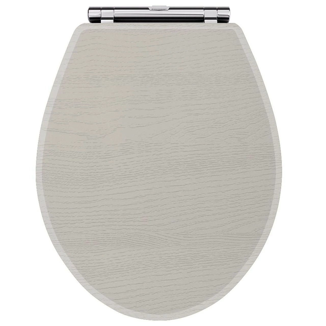 Nuie York Stone Grey Soft Close Toilet Seat - OLF299 3 Nuie York Stone Grey Soft Close Toilet Seat - OLF299