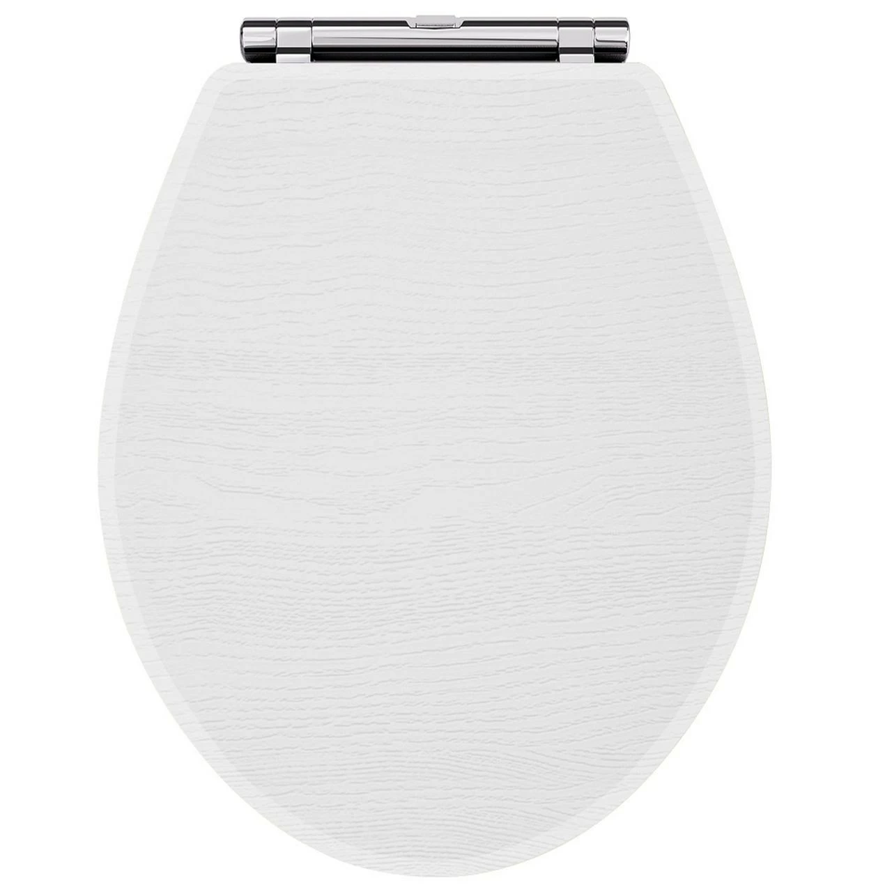 Nuie York White Ash Soft Close Toilet Seat - OLF199