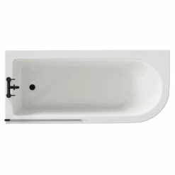 Oxford 1700mm X 750mm Left Hand Single Ended Freestanding Shower Bath With Bath Screen And Matt Black Claw Feet 12 Oxford 1700mm X 750mm Left Hand Single Ended Freestanding Shower Bath With Bath Screen And Matt Black Claw Feet -Bathroom Products Sales Store oxford 1700mm x 750mm left hand single ended freestanding shower bath with bath screen and matt black claw feet top 75805.1667579128