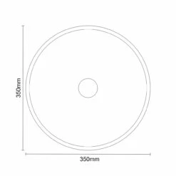Peniche 350mm X 350mm Round Countertop Basin 13 Peniche 350mm X 350mm Round Countertop Basin -Bathroom Products Sales Store peniche 350mm x 350mm round countertop basin line top 61375.1652444775