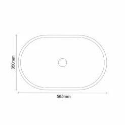 Pinal 565mm X 350mm Oval Countertop Basin 13 Pinal 565mm X 350mm Oval Countertop Basin -Bathroom Products Sales Store pinal 565mm x 350mm oval countertop basin line top 06369.1652444776