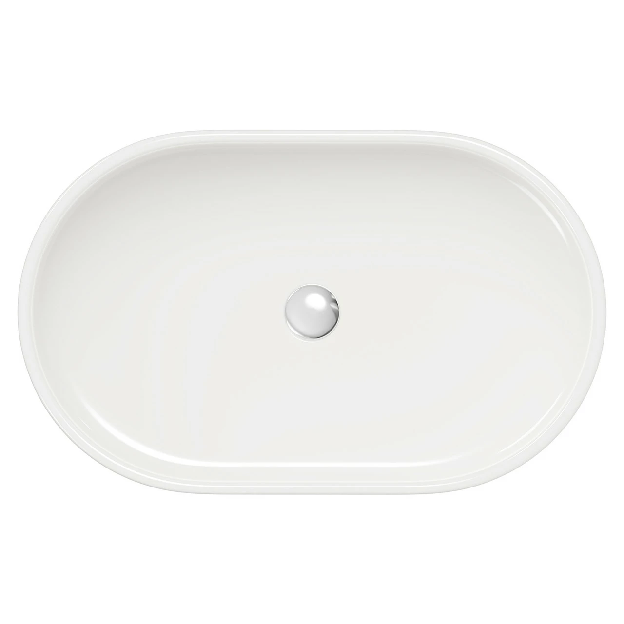 Pinal 565mm X 350mm Oval Countertop Basin 7 Pinal 565mm X 350mm Oval Countertop Basin - Image 5